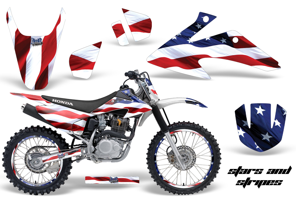 Honda CRF150-230-08-10 Graphics Kit S-S NPs